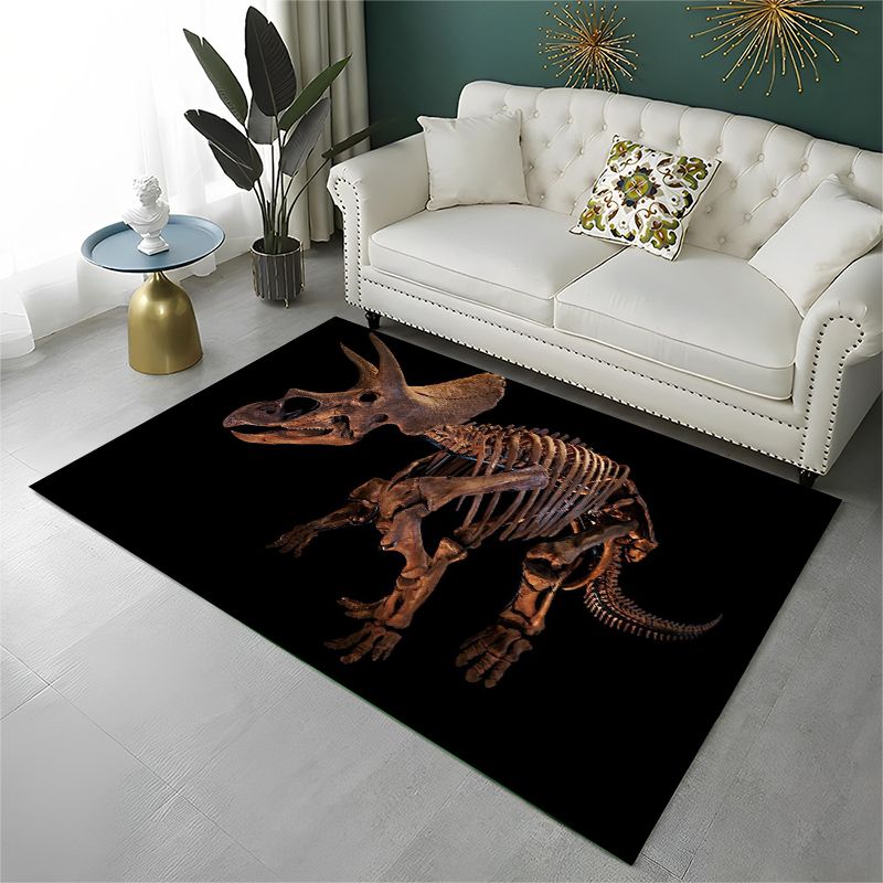 Outdoor Camping Mats Large - Großer Teppich mit antiken Dinosaurierfossilien, rutschfester,