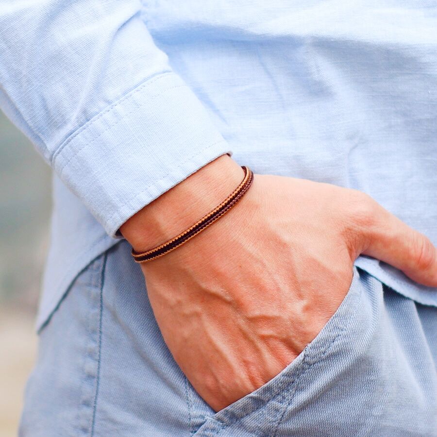 Paracord Bracelet - Einzigartiges Herren-Armband, Schnur, Motorradausrüstung, cooles Biker-Handzubehör,