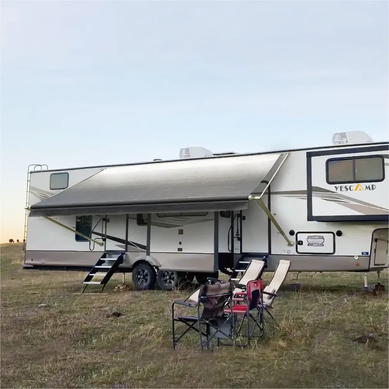 Outdoor Camping - Awnlux Manuell Gesteuertes Wirtschaftliches Vordach für