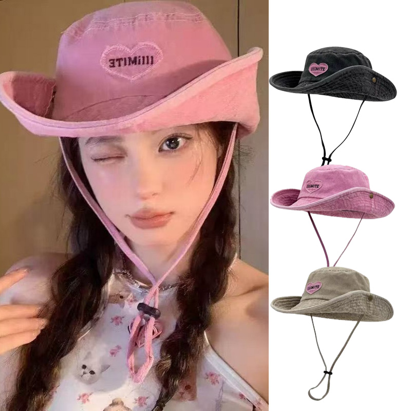 Japanese Outdoor Camping - Japanische Retro-Cowboyhüte für Damen, Frühling und