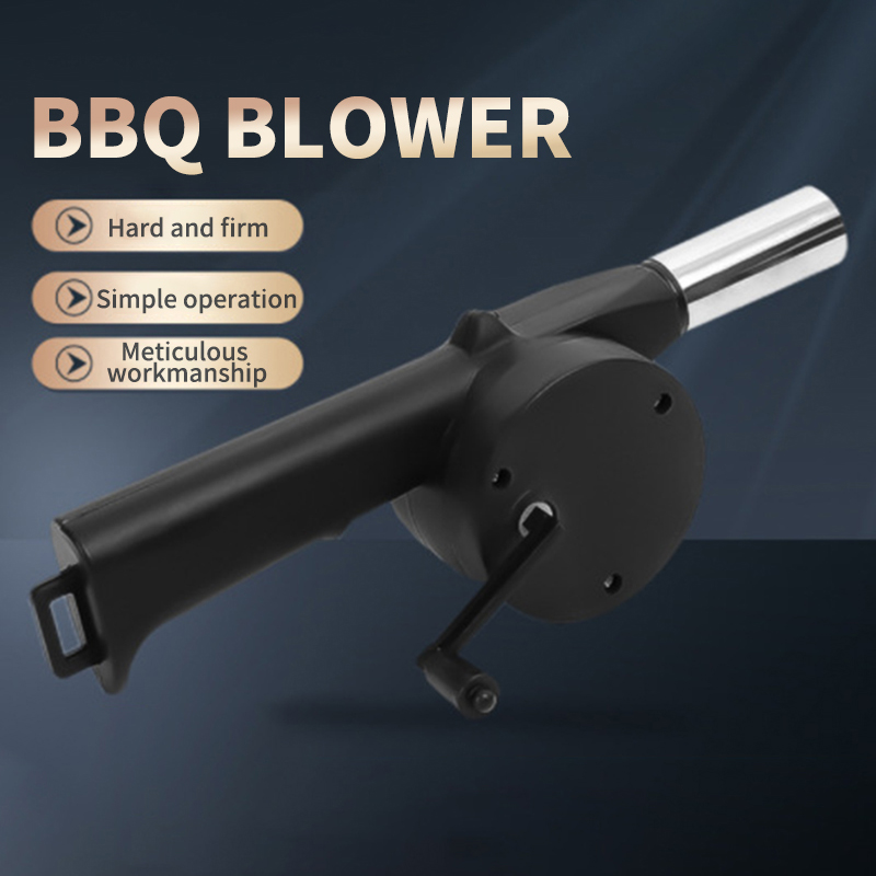 Outdoor Camping Cooking Set - BBQ Fan Luftgebläse Schnelle Feuer Starter