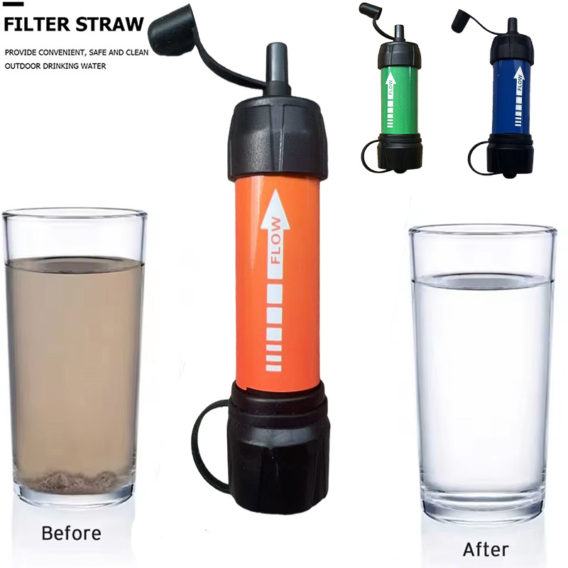Outdoor Camping Water Filter - Tragbarer Outdoor-Wasserfilter für Wandern, Camping und