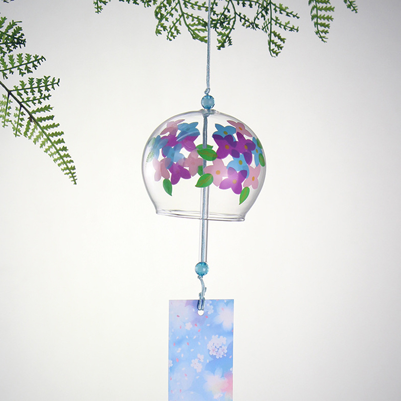Japanese Outdoor Camping - Windspiel aus Glas im japanischen Stil,