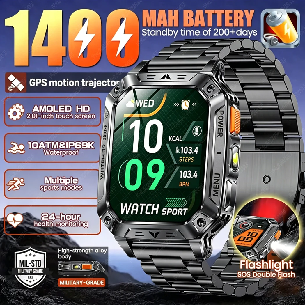 Outdoor Camping Japan - 2026 Neue Smartwatch für Herren mit