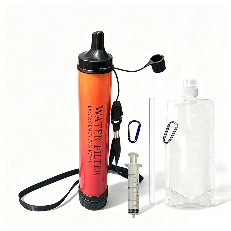 Outdoor Camping Water Filter - Outdoor-Camping-Notfall-Überlebens-Wasserfilter, geeignet für Flüsse, Seen, Bäche,