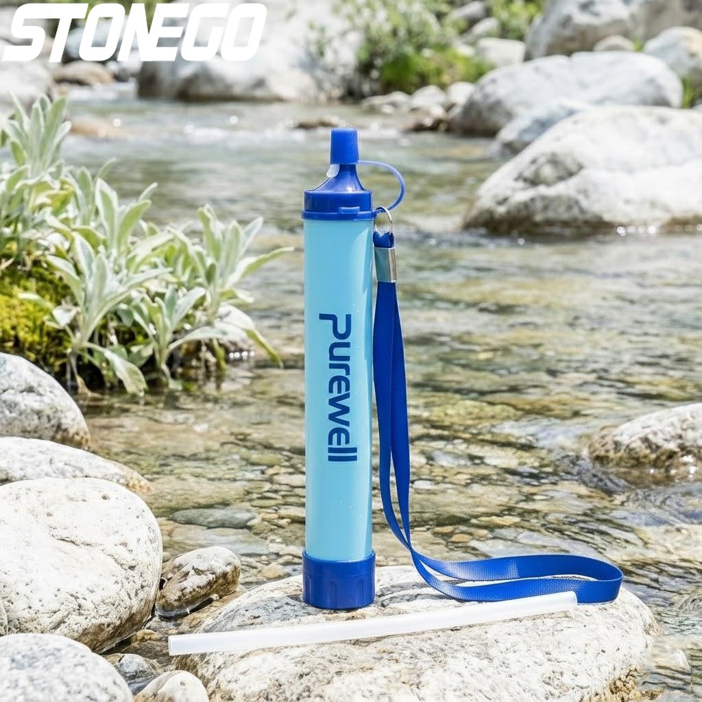 Outdoor Camping Water Filter - Tragbarer Outdoor-Wasserreiniger für Camping, Wandern und