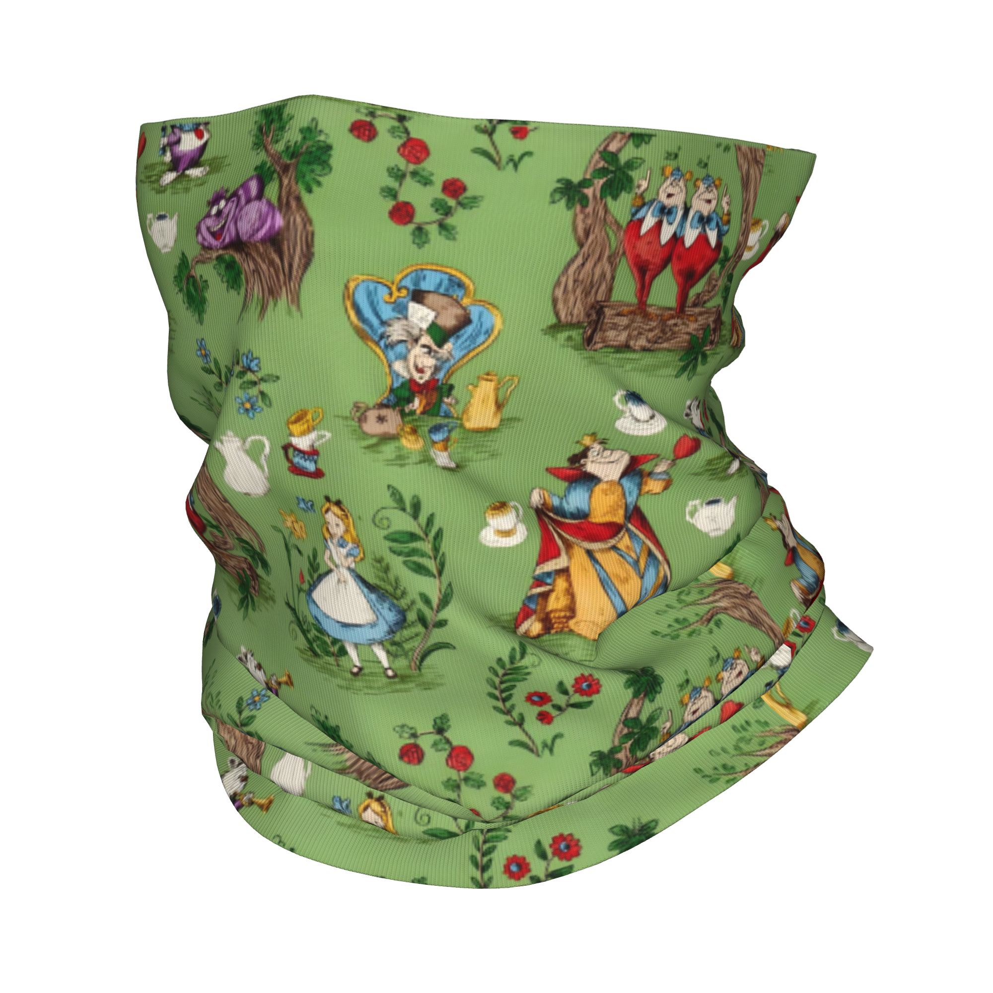 Trekking Gaiters - Maßgeschneiderter A-Alice im Wunderland Bandana-Halswärmer für