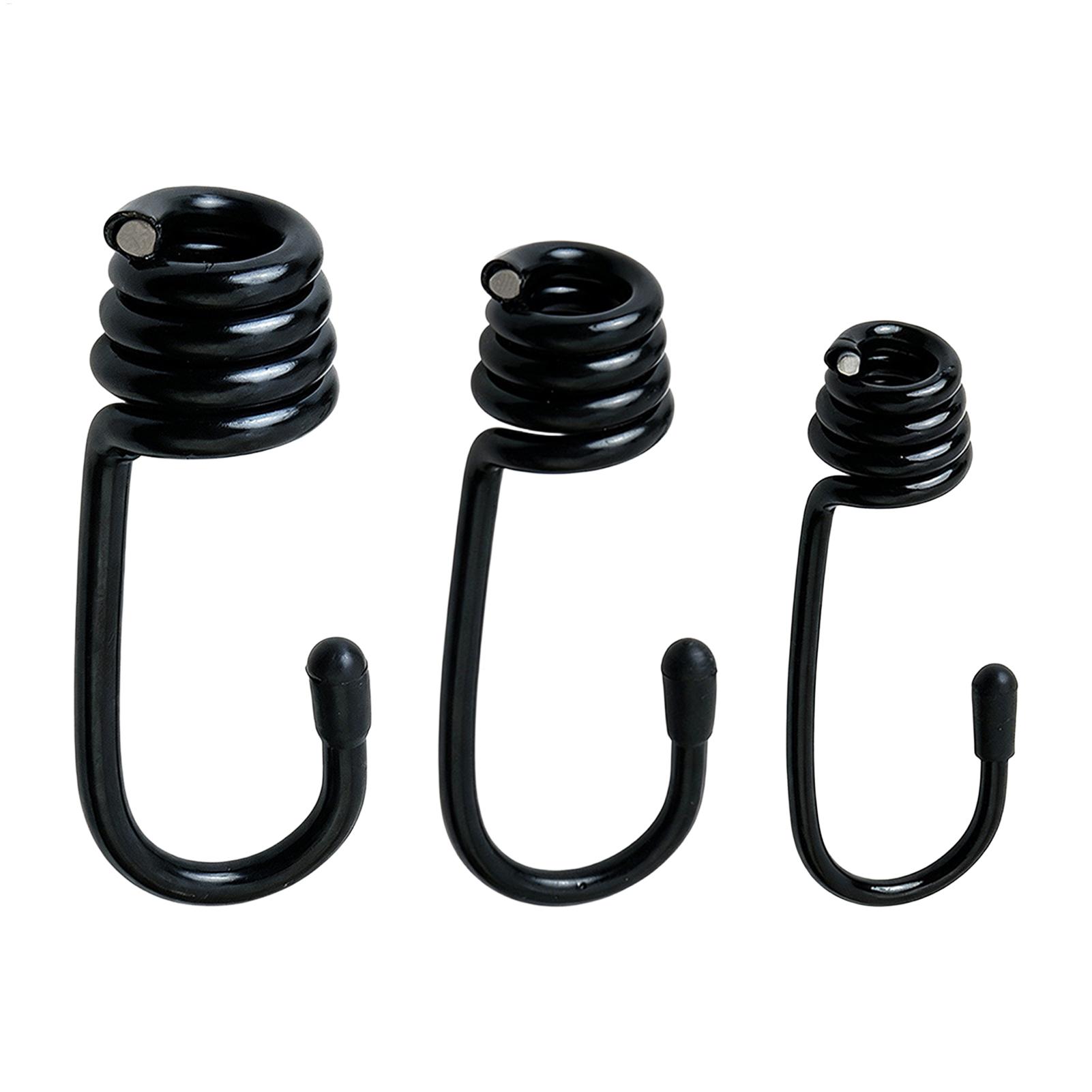 Outdoor Camping Extension Cord - Hochbelastbare Metall-Elastikseilhaken, vielseitig einsetzbar für Camping,