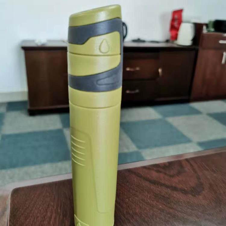 Outdoor Camping Water Filter - Tragbarer Outdoor-Camping-Wasserfilter, Persönlicher Überlebens-Wasserreiniger für Wandern,