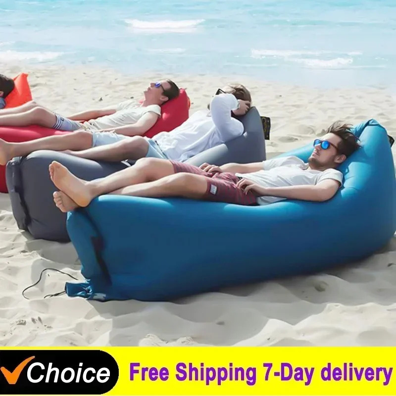 Outdoor Camping Loveseat - Aufblasbares Outdoor-Sofa, aufblasbare Sitzgelegenheit, aufblasbare Liege,