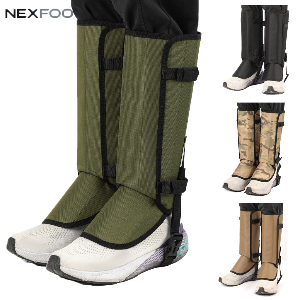Trekking Gaiters - Anti-Schlangen-Biss Wanderbeinlinge Ripstop Kratzfeste Outdoor-Schneelinge Stiefelüberzüge