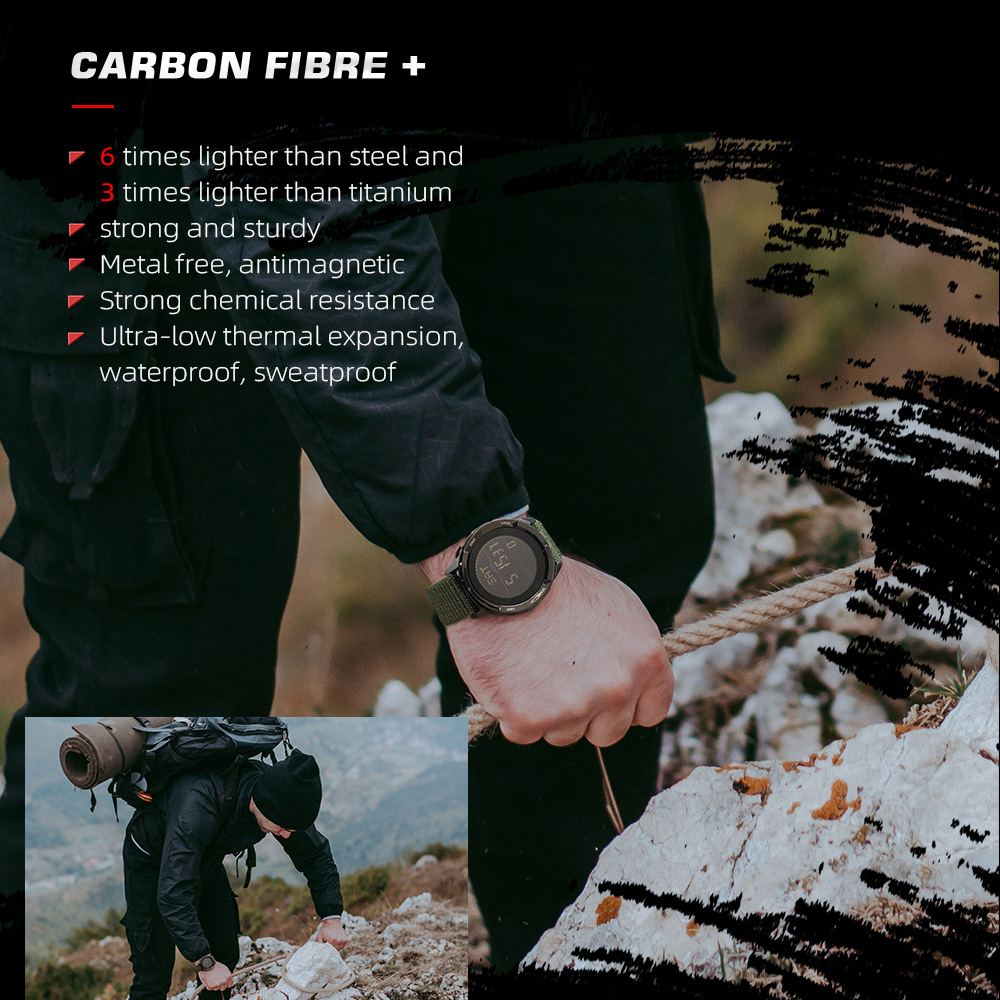 Digitale Herrenuhr, Sport, sup – Outdoor Camping Japan Bewertung und Preis