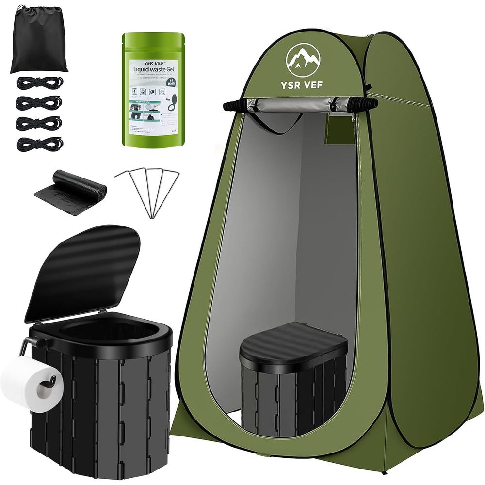 Tragbares Toiletten-Set, Campi – Outdoor Camping Bewertung und Preis
