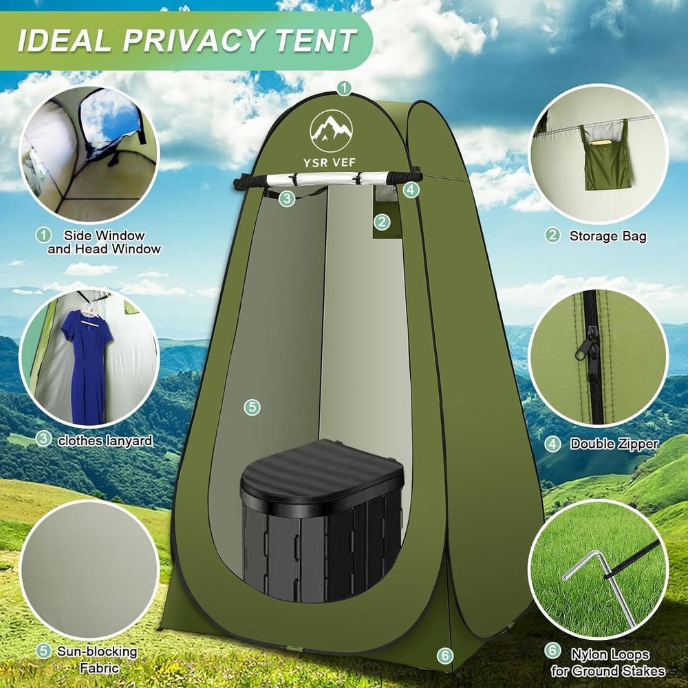 Tragbares Toiletten-Set, Campi – Outdoor Camping Bewertung und Preis