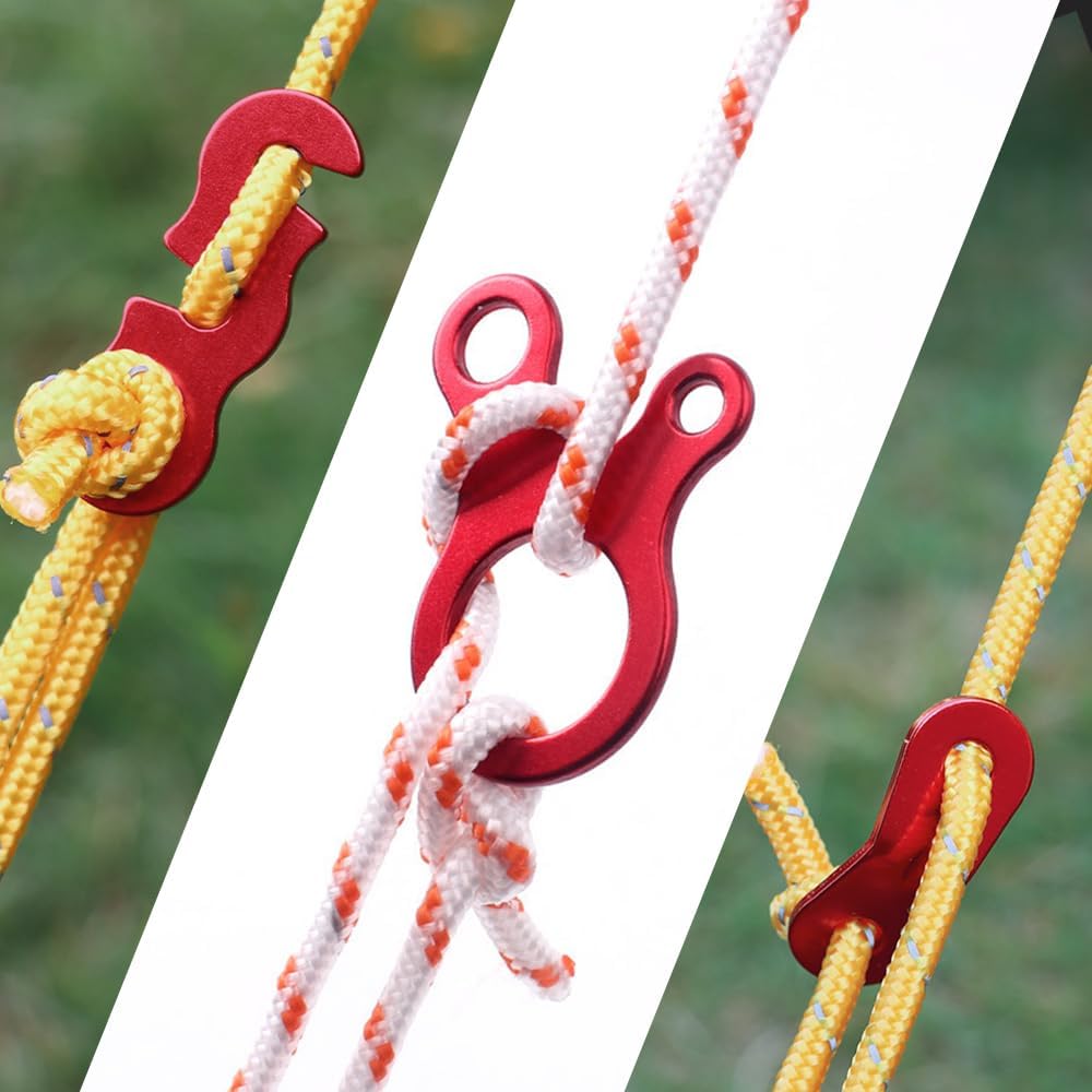 20 Stück Aluminiumlegierung Ze – Outdoor Camping Extension Cord Bewertung und Preis