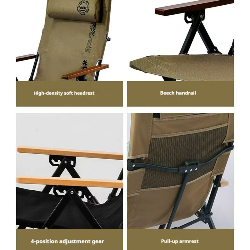 Klappbarer Hochlehner-Strand-  – Outdoor Camping Loveseat Bewertung und Preis