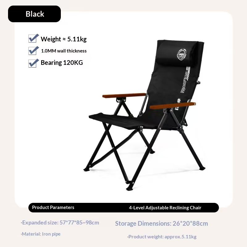 Klappbarer Hochlehner-Strand-  – Outdoor Camping Loveseat Bewertung und Preis