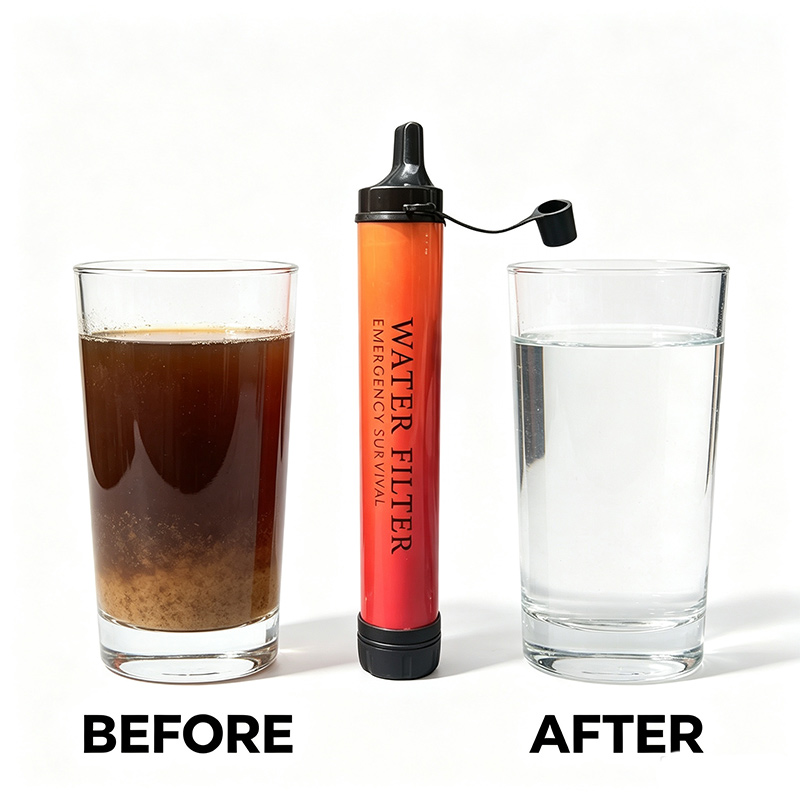 Outdoor-Camping-Notfall-Überle – Outdoor Camping Water Filter Bewertung und Preis