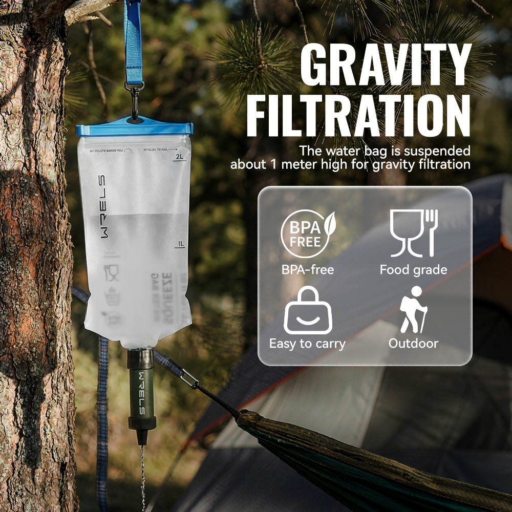 WRELS Outdoor-Wasserreiniger H – Outdoor Camping Water Filter Bewertung und Preis