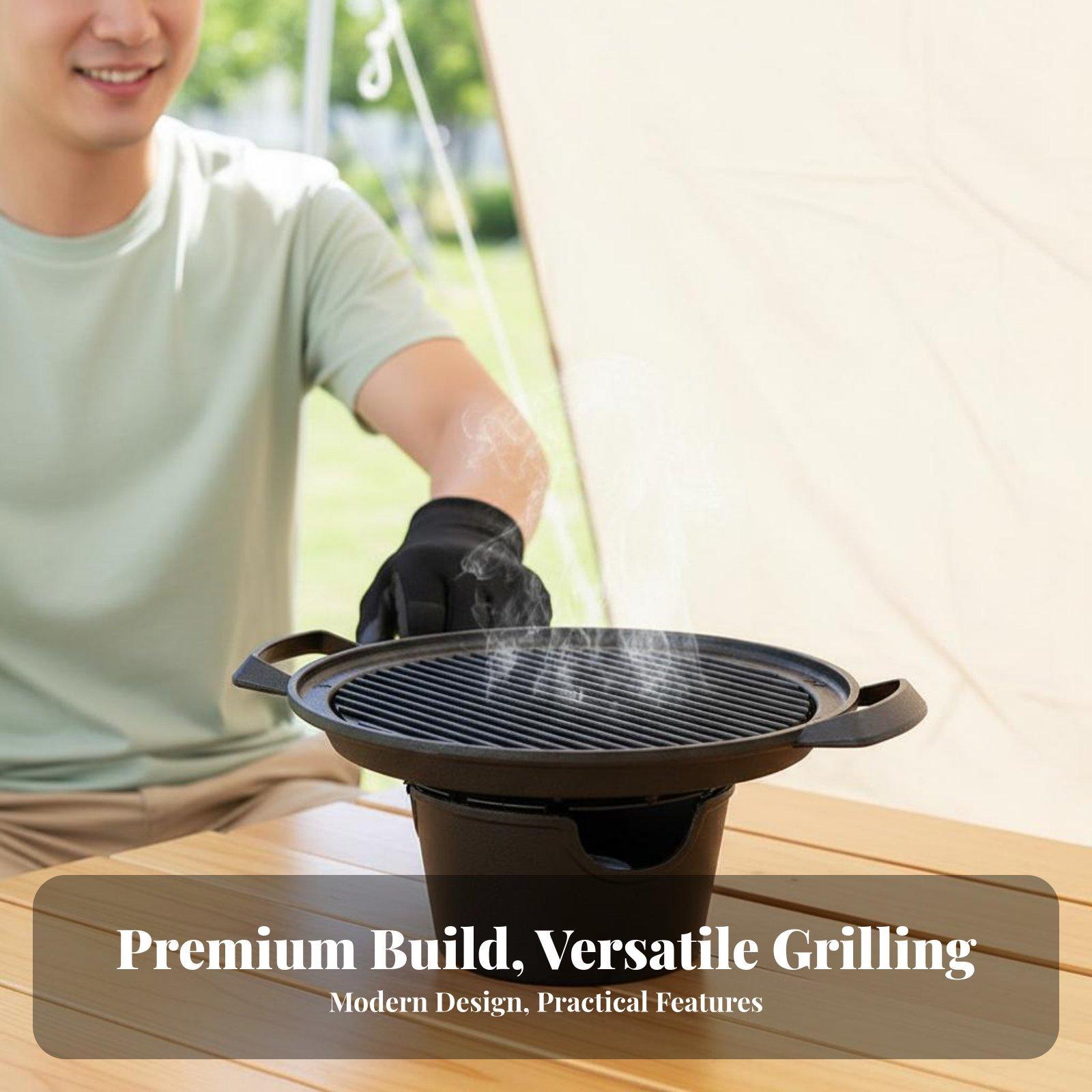 Outdoor-Grill Mini Tischgrill  – Outdoor Camping Griddle Bewertung und Preis