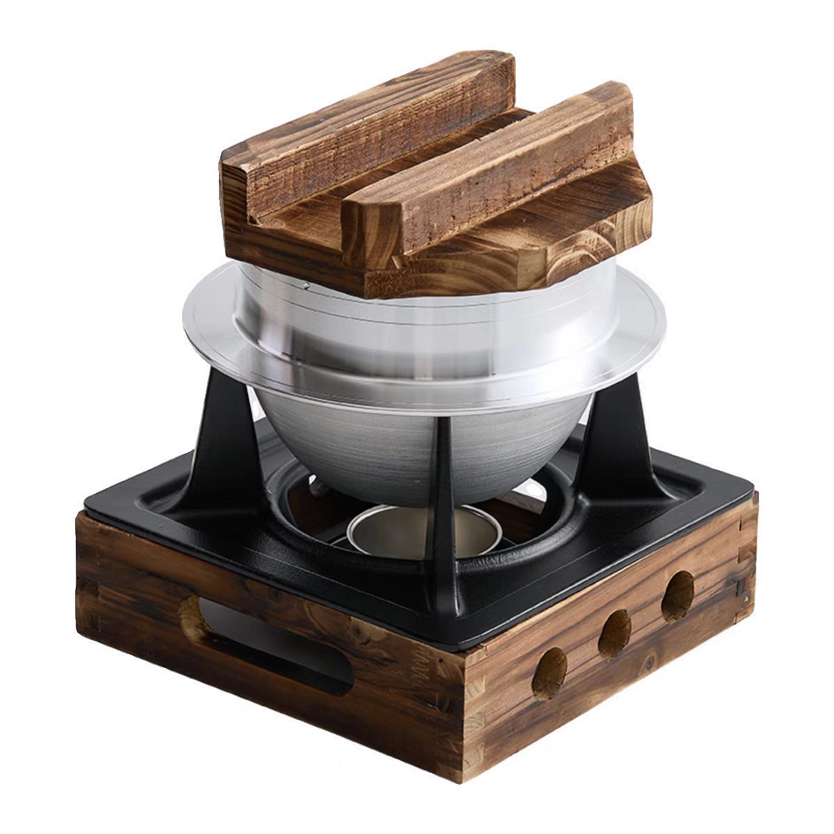 Japanischer Oolong-Topf mit Al – Japanese Outdoor Camping Bewertung und Preis