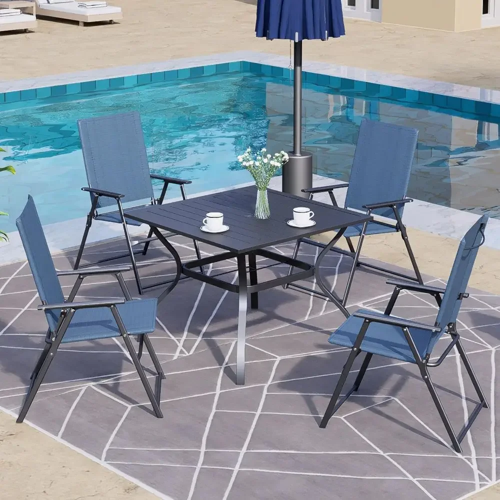 4-teiliges Terrassen-Essgruppe – Outdoor Camping Dining Set Bewertung und Preis