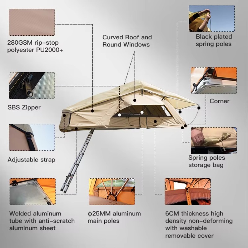 Heiß begehrtes Campingzubehör: – Outdoor Camping Tents For Sale Bewertung und Preis