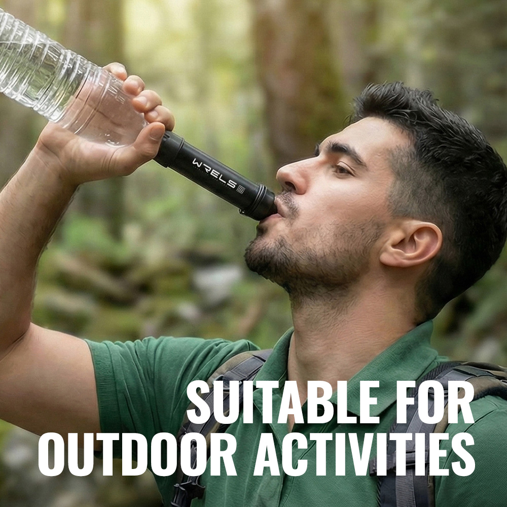 WRELS Outdoor-Wasserreiniger,  – Outdoor Camping Water Filter Bewertung und Preis