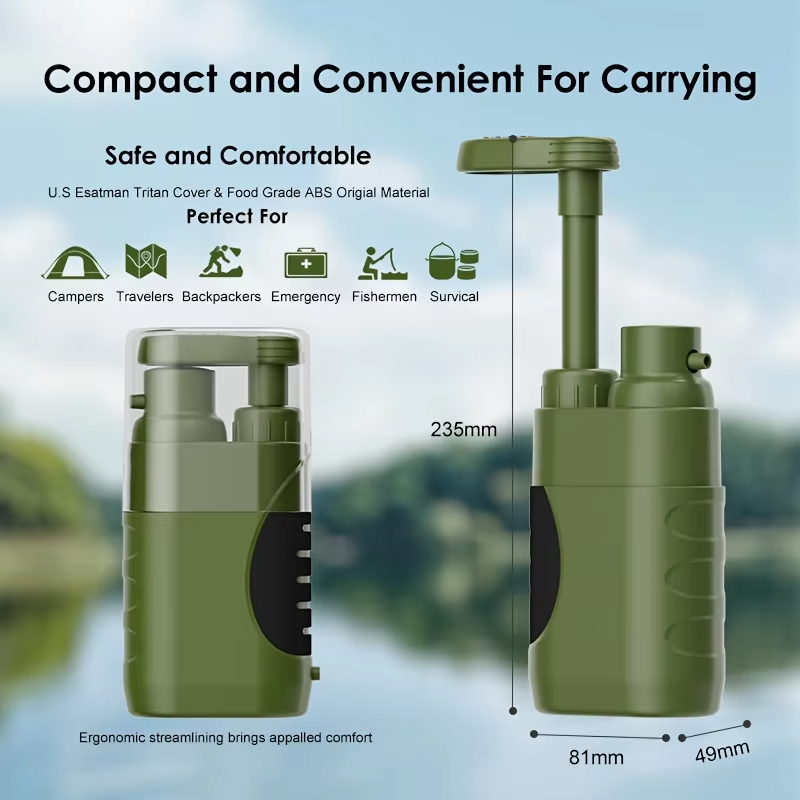 Outdoor-Wasserfilter für Direk – Outdoor Camping Water Filter Bewertung und Preis