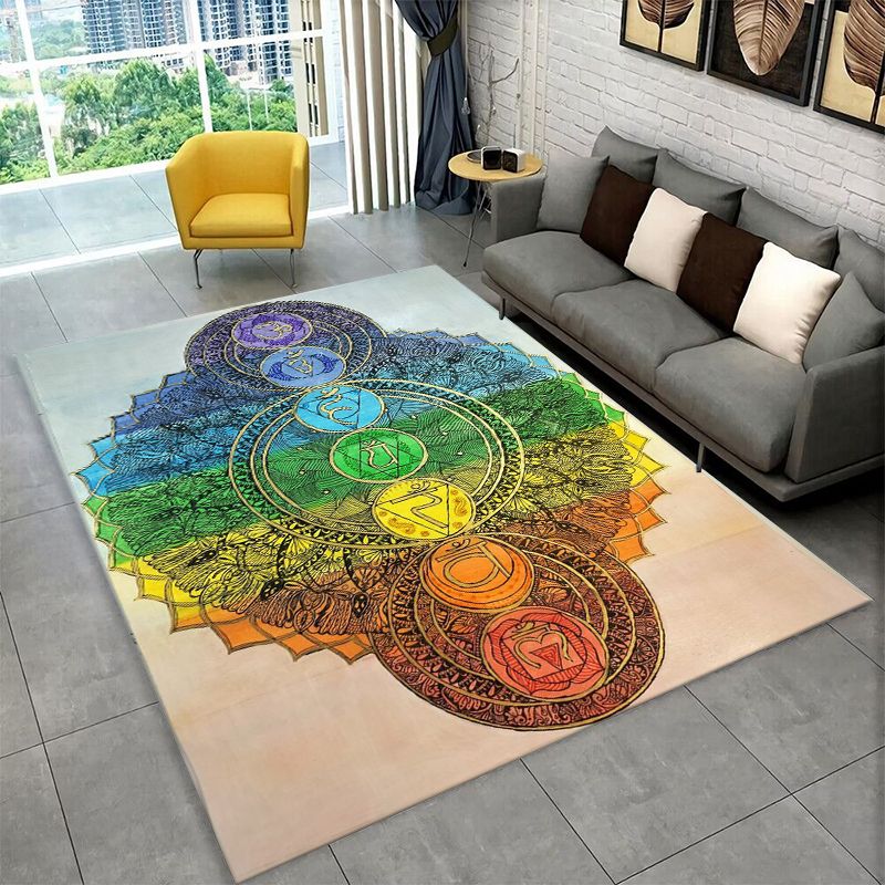 Regenbogen-Chakra Yoga Mandala – Outdoor Camping Mats Large Bewertung und Preis