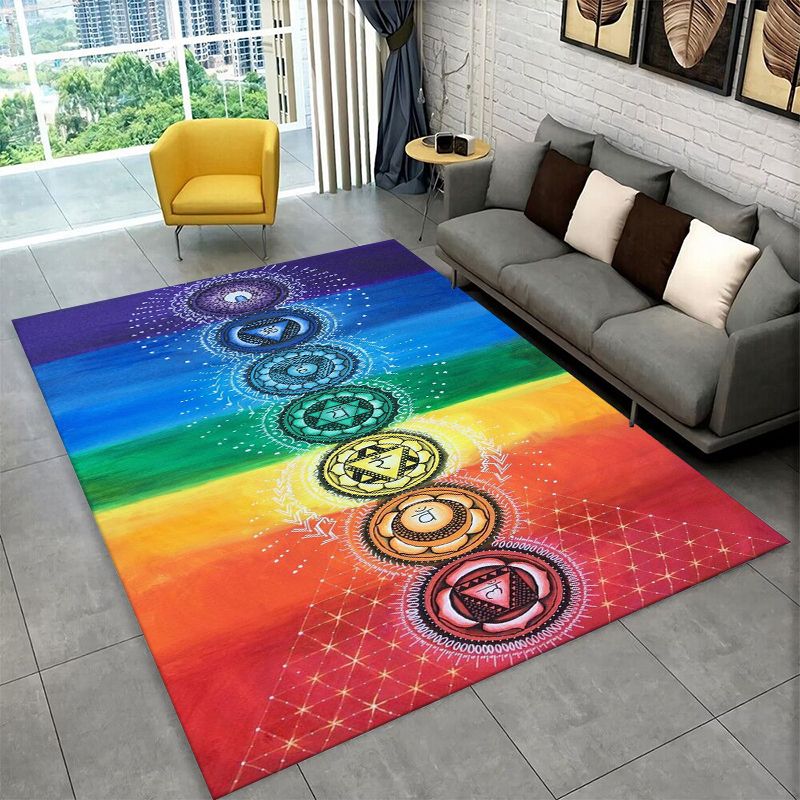 Regenbogen-Chakra Yoga Mandala – Outdoor Camping Mats Large Bewertung und Preis