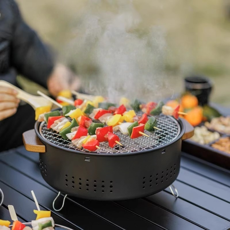 Campingausrüstung Outdoor-Gril – Outdoor Camping Griddle Bewertung und Preis