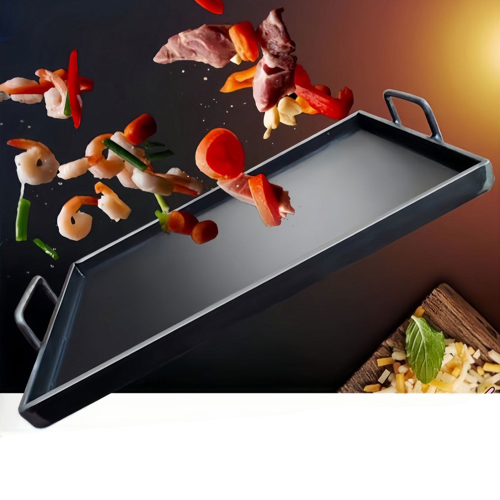 Tragbare Camping-Grillplatte A – Outdoor Camping Griddle Bewertung und Preis