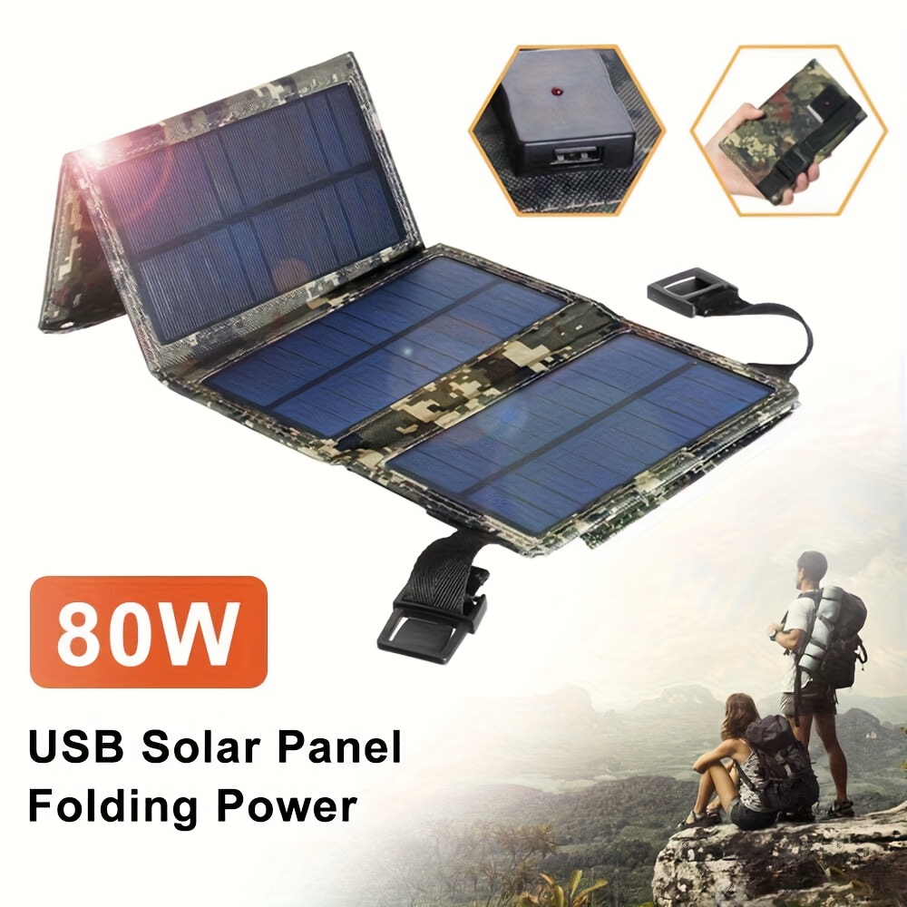[Solarpanel] 80W Tragbares Fal – Outdoor Camping Bewertung und Preis