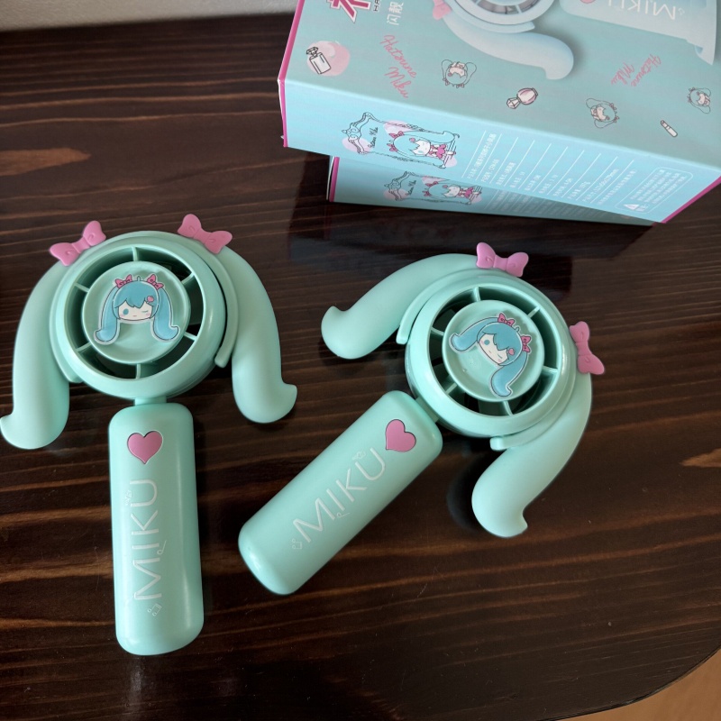 Hatsune Miku Mini-Handventilat – Outdoor Camping Japan Bewertung und Preis