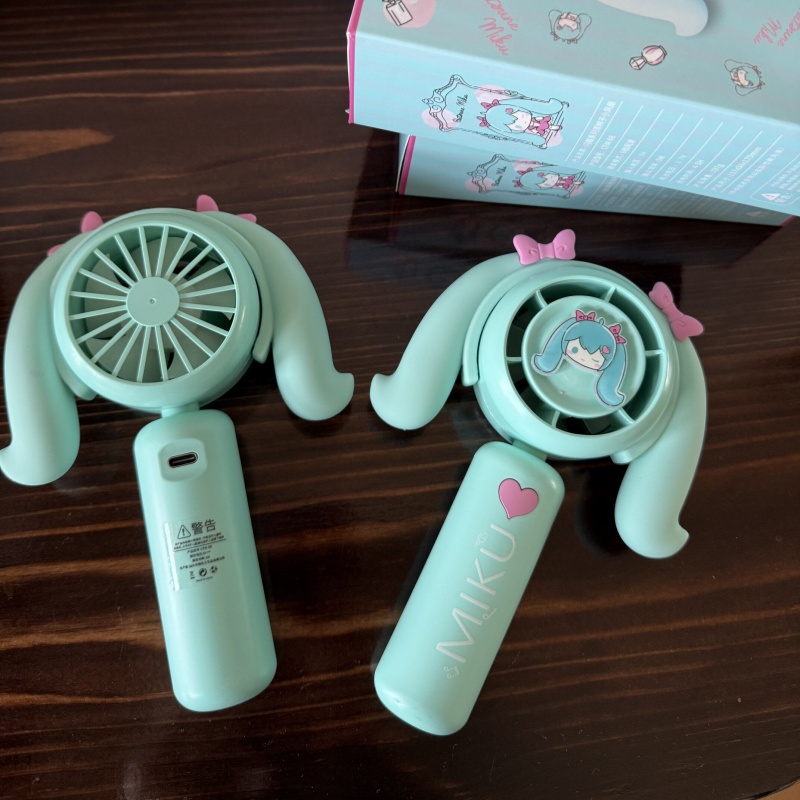 Hatsune Miku Mini-Handventilat – Outdoor Camping Japan Bewertung und Preis