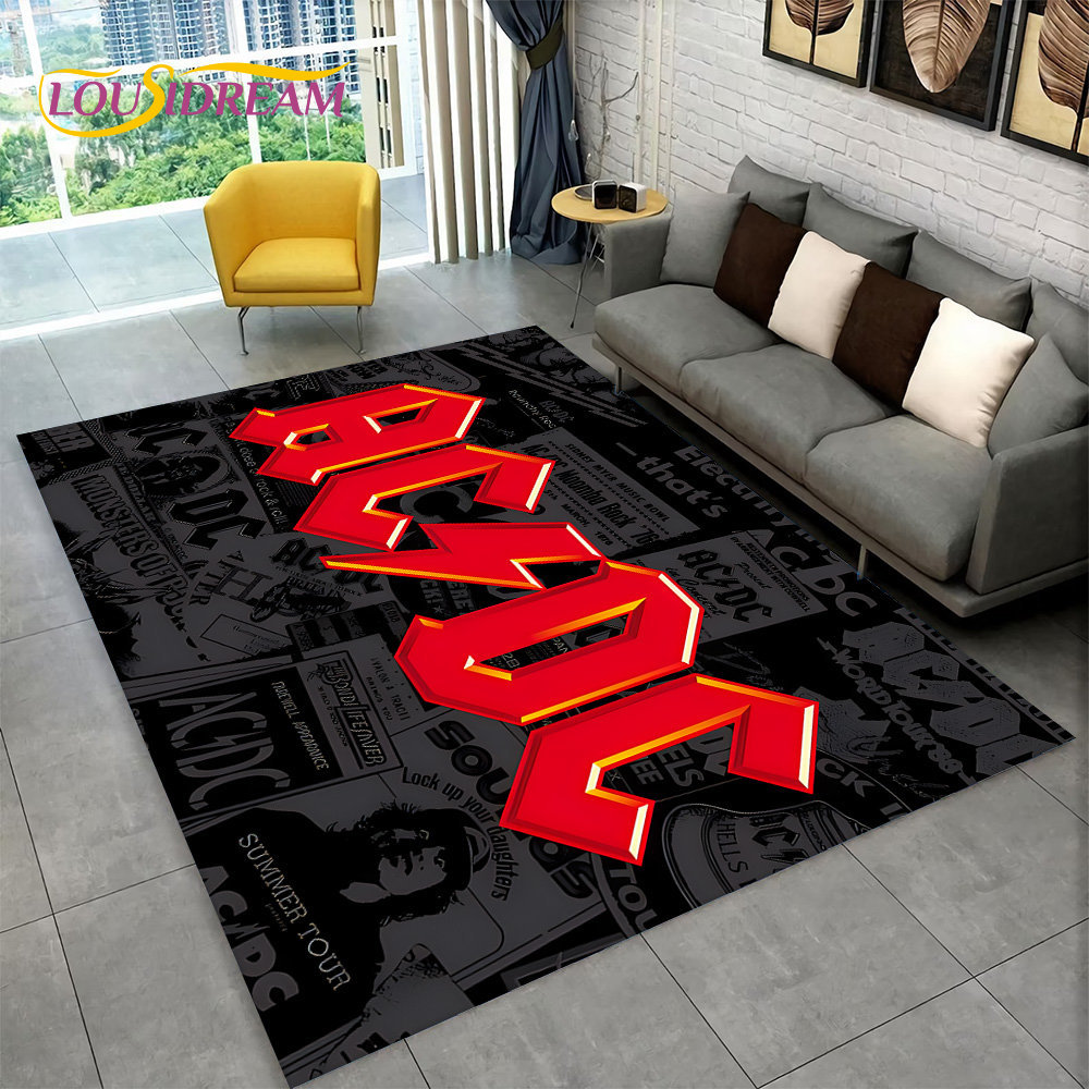 AC/DC Rock Band Teppich Groß,  – Outdoor Camping Mats Large Bewertung und Preis