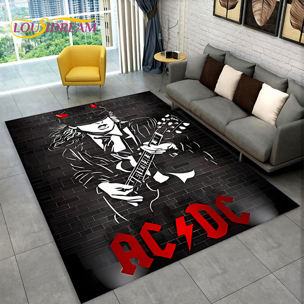 AC/DC Rock Band Teppich Groß,  – Outdoor Camping Mats Large Bewertung und Preis